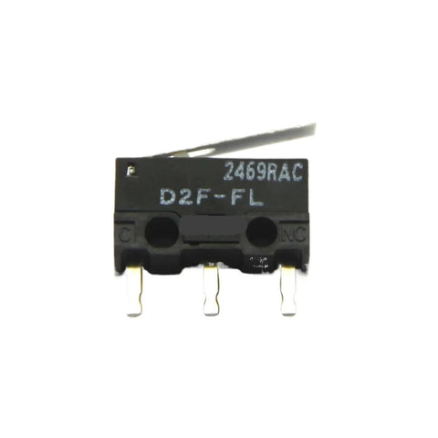 D2F-FL Micro Switch 3 Pin 1A 125VAC High-Precision Microswitch with three terminals visible