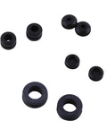 Various sizes of rubber grommets from 125 Piece Rubber Grommet Kit In 18 Sizes For Electrical Wiring Auto Firewall Plumbing PC Hardware And Piano Repair