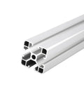 Heavy Duty 2 Piece 4040 T-Slot Aluminum Extrusion Profile Frames For DIY Projects And European Linear Rail Systems with a cross-section view.