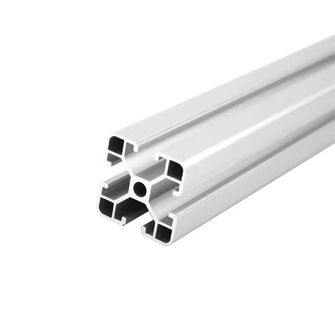 Heavy Duty 2 Piece 4040 T-Slot Aluminum Extrusion Profile Frames For DIY Projects And European Linear Rail Systems with a cross-section view.