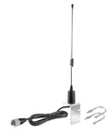 Go-To VHF Marine Radio Antenna 156-163MHz With PL259 Connector and 16.5ft Coax, stainless mast bracket and mounting accessories