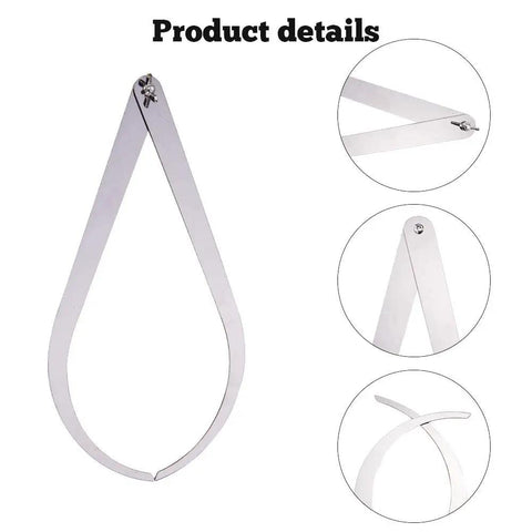 Top Notch Ten Inch Clay Caliper Tool Leveraging Sweet Wing Nut Adjustments For Seamless Pottery Ceramic Modeling And Studio Carving Without The Hiccups Of Fiddly Knobs Because Creators Want Spot On Measurements Daily