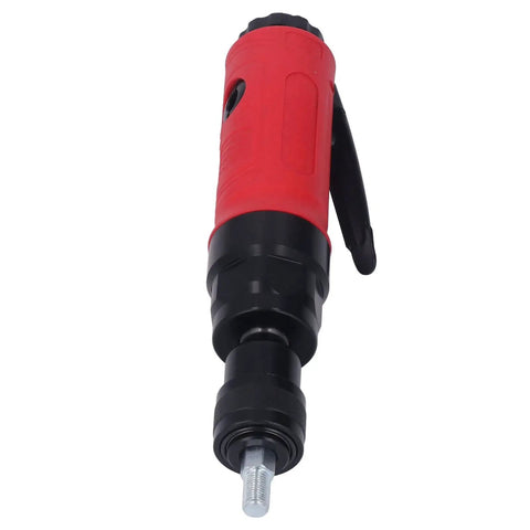 Pneumatic Air Die Grinder 4000 RPM Zinc Alloy Heavy Hitter with 1/4in inlet, red handle, and 3/8in 24UNF collet thread.