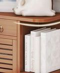 Corner Triangle Bookshelf For Living Room Wall Cabinets Space Saving Storage Shelves Bookcase For Home Office, detail view