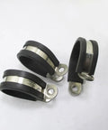 Heavy Duty 304 Stainless Steel Hose Clamps Set for 6mm to 55mm Hoses, Adjustable Leak Prevention and Cable Mounting Solution