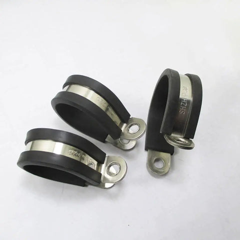 Heavy Duty 304 Stainless Steel Hose Clamps Set for 6mm to 55mm Hoses, Adjustable Leak Prevention and Cable Mounting Solution