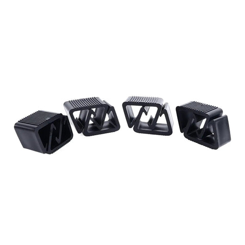 Outdoor Patio Furniture Clips 8 Pack For Sectional Sofas And Rattan Couches Secure All Weather Plastic Clamps visible on white background