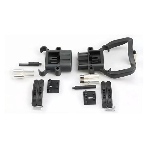 Premium Grade Heavy Duty Forklift Power Connector 80 To 320 Amps 150V male female plug components and crimp terminals.