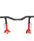 Beefy Carbon Fiber RC Car Chassis Frame Rails For Wrangler Gladiator And Bronco 1 24 Scale Upgrade Kit, carbon fiber frame with stands