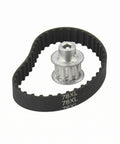 Awesome 5Mm Timing Belt Pulley And 78XL Belt Kit For Micro Lathes, Perfect Rounded Cogs Mechanical Part For Compact Machines And Small Workshop Projects That Need A Solid Fit. 78XL belt with 5mm steel pulley