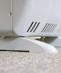 Close-up of a 20,000 BTU Vent Free Blue Flame Propane Heater For Indoor Use No Electricity Needed Heats Up To 700 Sq Ft