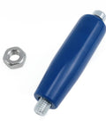 Blue M10 Revolving Handle With Bakelite Hand Wheel And Threaded Shaft Trailer Crank With Nut For Lathe Furniture Repair