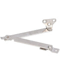 Stainless Steel Lid Support Hinges 2 Pack Folding Lift Up Stay For Wooden Boxes Cabinets Cupboards And Furniture Repair Compact Durable Hardware