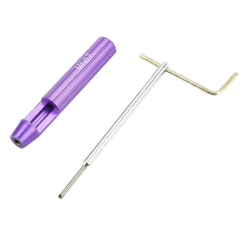 Pro Grade M4 0.7 Thread Repair Kit With Stainless Steel Wire Thread Inserts And Installation Tools For Auto Repair Complete Set With Drill Tap And Wire Inserts Easy Storage Durable Heavy Duty Fix, purple insert tool and tap