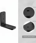 Hidden Triangular Shelf Bracket For Floating Shelves In Cold Rolled Steel 3.94 Inch Mount detail with premium steel and precision mounts.