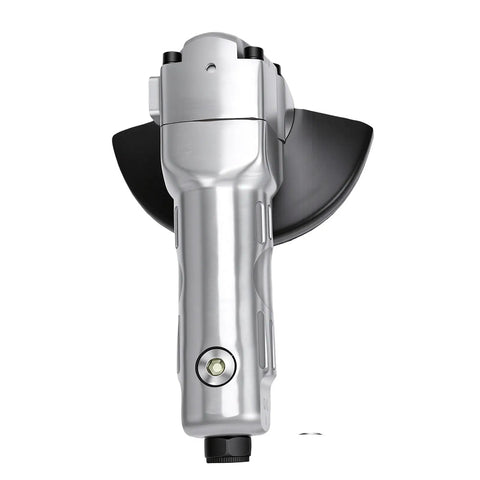 Professional Pneumatic Angle Grinder 5 Inch 11000 RPM for Aggressive Metal Cutting and Smooth Polishing Tasks Lightweight Composite Housing with Ergonomic Grip Keeps Your Hands Happy while You Crank Through Steel Like a Boss on Any Fabrication Shop or - Top view image showcasing grinder design.