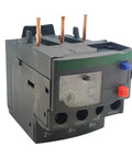 LRD12 Thermal Overload Relay for LC1D Contactors, 5.5 to 8 A, Class 10A, shown with connection ports and adjustment dial, side view.