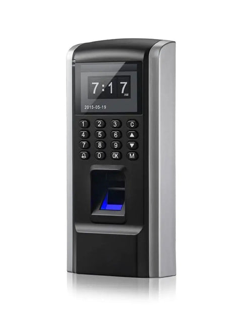 All In One Biometric Fingerprint And RFID Access Control Kit With Password Option standalone indoor controller color screen