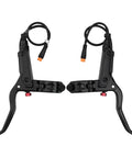 Top Notch Electric Bike Hydraulic Brake Lever With 3 Pin Hall Sensor for Bafang E Bike Motor System black aluminum levers