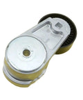 Heavy Duty Belt Tensioner Idler Pulley Kit For Dodge Grand Cherokee 5281374AA 5281266AA 5281301AA Fits Chrysler Engines, silver pulley