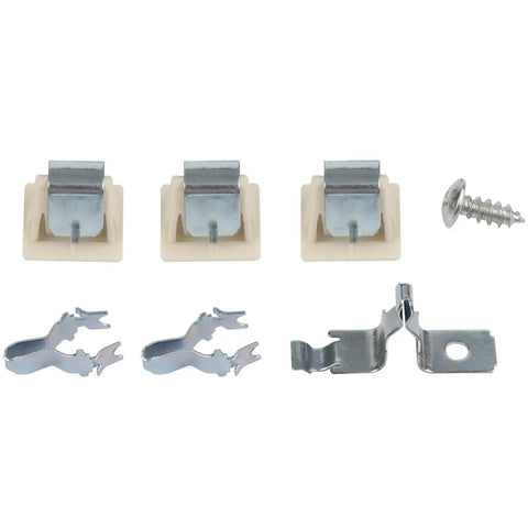 Dryer Door Latch Strike Kit For Whirlpool Kenmore Replacement Part Replaces 236877 420198 423232 includes catches and strikes