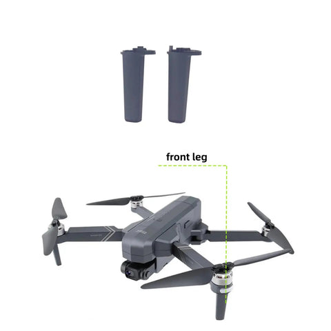 Sturdy Drone Landing Gear For SJRC F11 Series F11S F11Pro F11GIM F11GIM2 DE22 DE22Pro F24 F24Pro F35 Two Pack Easy Install above drone