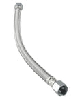 Heavy Duty Stainless Steel Air Compressor Intake Pipe With Check Valve For Oil Free Rigs Slick M14 M19 Thread curved stainless tube