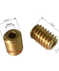 A5840 Worm Gear Motor Reducer Box For Micro Dc Stepper Motor That Handles Heavy Lifting Without Breaking A Sweat Zero Drama Heavy Duty Cnc Engraving Mill Setup And Automatic Window Opener designed with brass and precise dimensions.
