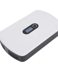 Portable Ups Battery Backup 10400 Mah With Lcd Screen for routers and modems, white and black design, compact size.