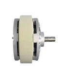 Side view of Rock Solid 2.5kg Capacity Single Axis Magnetic Powder Brake FZ25A-1 for Precision Automation, Includes FZ50A-1