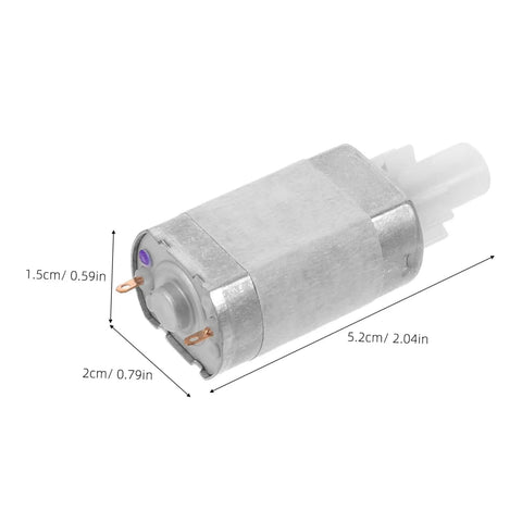 Ultra Quiet Electric Nail Drill Motor Handpiece Replacement Part With Low Noise And Portable Design Pro Grade Speed For Manicure Machines, 5.2cm x 2cm metal and plastic