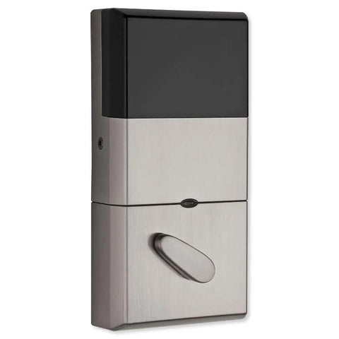 Back view of Keyless Entry Electronic Deadbolt With Z Wave Tech For Smart Home Security Illuminated Keypad No Key Fuss