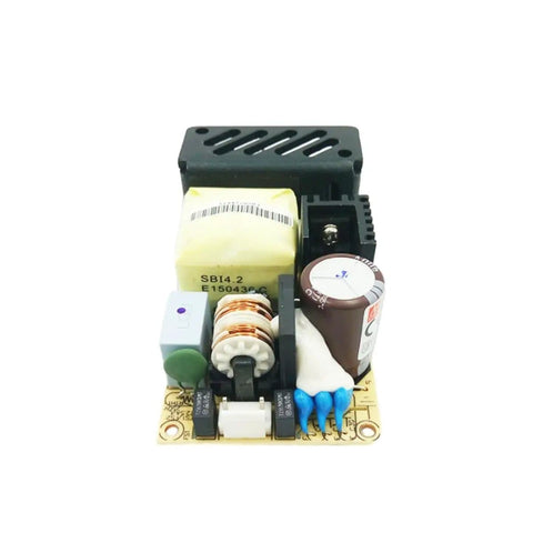 Beefy 60W Triple Output AC DC Switching Power Supply With Isolated PCB 3.3V 5V 12V Medical Class Safety BF Type Low Leakage Under 150 Microamps High Stability RPT6003 front view.
