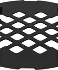 Matte Black Snap In Round Shower Drain Cover Grate Strainer Replacement 4 1 4 Inch Rust Resistant Stainless Steel Easy Install
