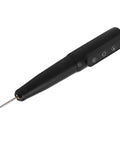 Cordless Rotary Tool Kit With USB Charging Three Speeds Electric Grinding Pen With 12 Attachments shown in black color
