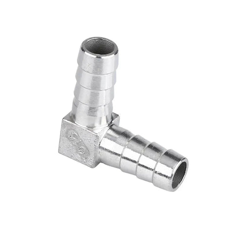 Stainless Steel Hose Barb Connectors For Home Brewing 304 Grade Tail Fittings 6mm 8mm 10mm 12mm T Y L Type 2 Way 3 Way Pipe Fittings Pagoda Tail Barb Connector For Beer Brewing, 304 stainless elbow barb fitting