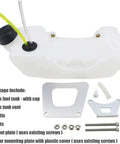 Gas Fuel Tank Replacement Kit For FS81 FS86 Trimmer With Cap Vent Front Plate Rear Mount Plate Bolts And Nuts Plug And Play