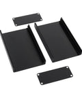 Heavy Duty 80x50x20mm Aluminum Electrical Project Case With Lightweight Metal Cover Perfect For DIY Electronics Build And Custom Circuit Storage components including enclosures and covers