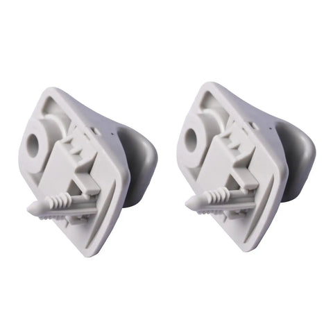 2 Pcs Sun Visor Retainer Clips For Hyundai Elantra Sonata Kona Ioniq Getz I30 I20 2017 2023 Replacement Sun Visor Hook Holder 85235 B1000
