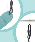 Two Pack Heavy Duty Swing Seat Supports 330 Pound Capacity For Backyard Garden And Playground EVA Non Slip Construction