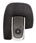 Commercial Coffee Maker For Small Biz Offices Up To 15 Employees With 4 Brew Sizes 6 8 10 And 12 Oz, top view of black unit