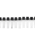 Bulk General Purpose Transistors Kit 200 Pieces Ten Value Silicon Transistors Assortment Including BC337 BC327 2N2222 visible transistors