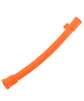 Engine Oil Dipstick With Double Hole Indicator For Volkswagen Jetta 2.0L 2002 To 2005 Wagon And 2011 To 2014 S Sedan Manual Transmission Automatic Transmission Orange Plastic No 06A103663C OE Replacement For Quick Oil Check shown on white background