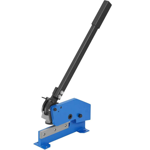 Heavy Duty Hand Plate Shear 12 Inch Manual Metal Cutter Built Tough For Carbon Steel Plates And Iron Bar Stock with long handle.