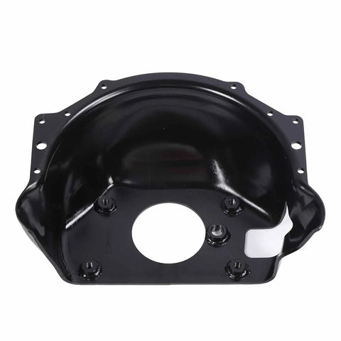 Ultra Lightweight Metal Transmission Bell Housing For SBC Race Ready Fit with polished finish, 4.675 inch bearing retainer.