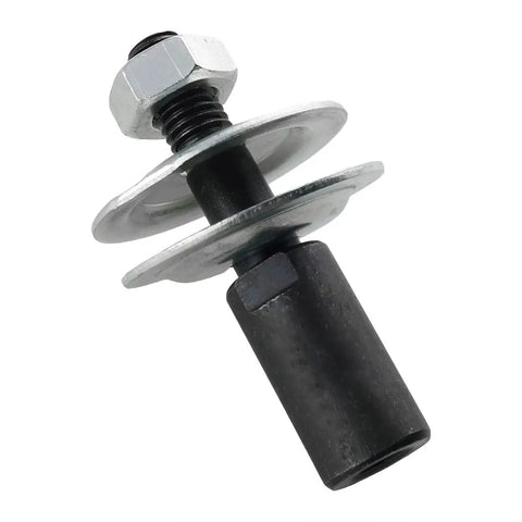 Two Set 8mm Motor Arbor Adapter Kit For Bench Grinder And Polisher Sander Extension Shaft with washers and nuts