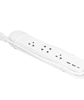 Smart Power Strip With WiFi And Bluetooth Remote Access, Voice Activated Outlets, Quick Charge USB And Type C Ports, App Managed Surge Blocker for easy cable management.