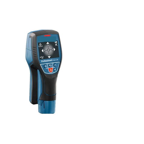 Heavy Duty Stud Finder Wall Scanner With Slick Visual Center Marker detects metal and wood, shown handheld for easy renovation use.