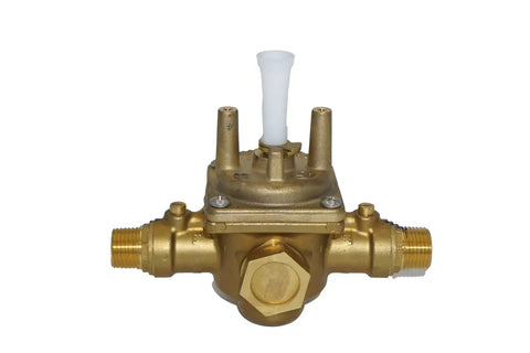 Pressure Balanced Concealed Shower Rough-In Valve for Your Home Bath Remodel with Single Lever Diaphragm Cartridge No Volume Control
