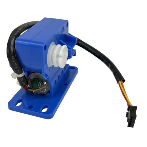 Blue Resistance Servo Motor 022170 Tension Motor For Sole Elliptical Machines with black connector, rugged design for E25-E95 models.